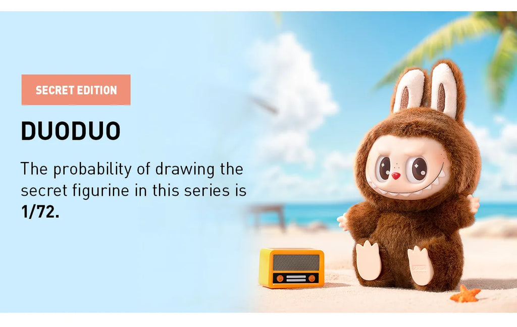 POP MART THE MONSTERS Have A Seat Series Vinyl Plush Pendant Blind Box