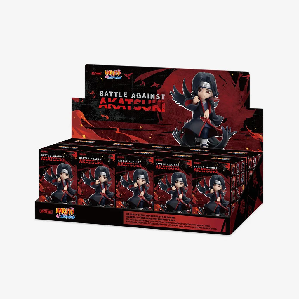 POP MART Naruto Shippuden Series Battle Against Akatsuki Themed Figure Blind Boxes Set