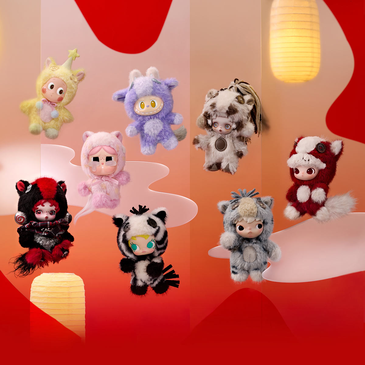 POP MART Have a Good Run Series - Plush Pendant Blind Box – J Toy