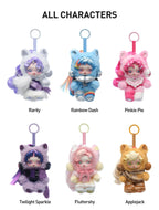 POP MART SKULLPANDA × My Little Pony Series Plush Doll Pendant