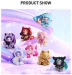 POP MART SKULLPANDA × My Little Pony Series Plush Doll Pendant