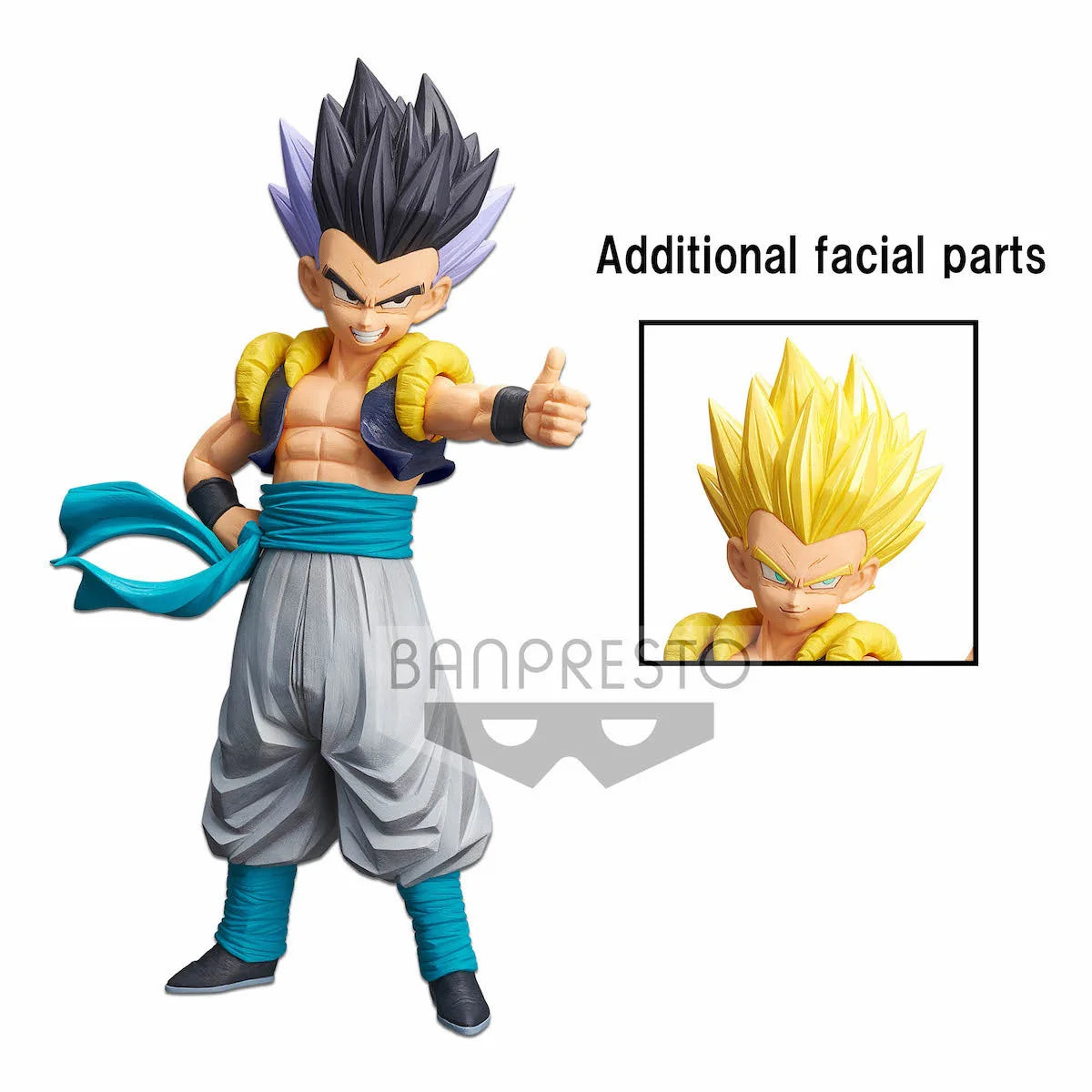 DRAGON BALL Z  - GRANDISTA Figure RESOLUTION OF SOLDIERS - GOTENKS
