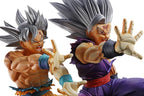 DRAGON BALL SUPER 10TH ANNIVERSARY EDITION SON GOKU ULTRA INSTINCT & SON GOHAN BEAST MASTERLISE OUTSIDE FIGURE (VJUMP 2026 EXCLUSIVE)