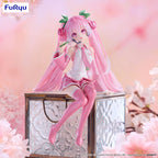 FuRyu Hatsune Miku Noodle Stopper Figure - Sakura Miku 2024 Pearl Color ver.