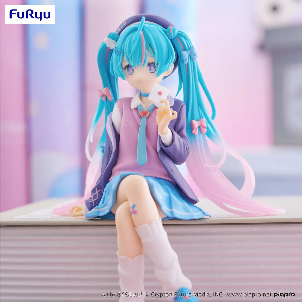FuRyu Hatsune Miku Noodle Stopper Figure - Love Blazer Navy Color ver.