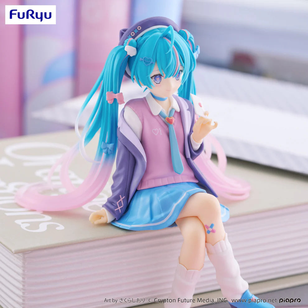 FuRyu Hatsune Miku Noodle Stopper Figure - Love Blazer Navy Color ver.