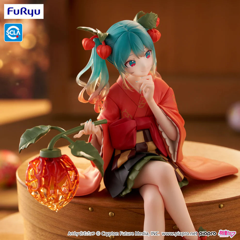 FuRyu Hatsune Miku Noodle Stopper Figure - Flower Fairy Winter Cherry Ver.