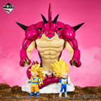ICHIBAN KUJI DRAGON BALL DAIMA 2 - B PRIZE SUPER SAIYAN 2 AND SUPER SAIYAN 3 SON GOKU MINI MASTERLISE EMOVING