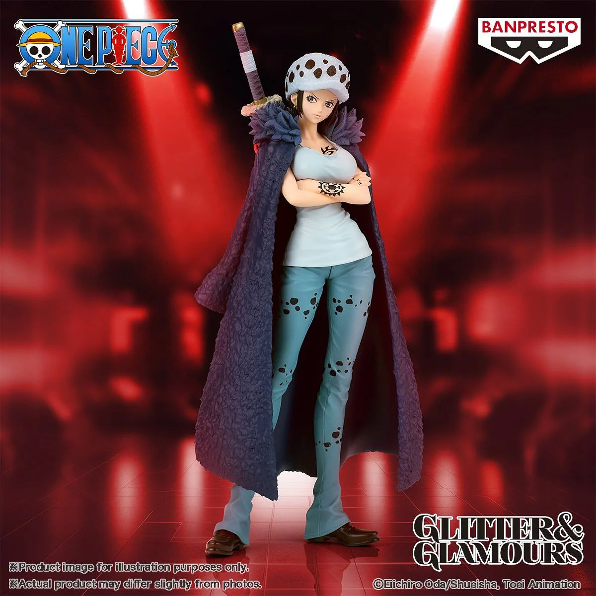 ONE PIECE GLITTER & GLAMOURS Trafalgar Law Figure Change Ver.