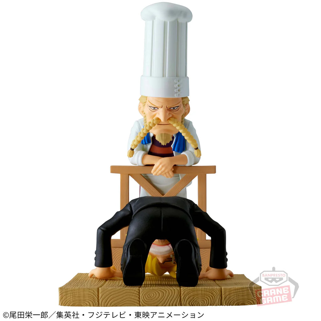 ONE PIECE World Collectable Figure (WCF) LOG STORIES - SANJI & ZEFF - "THANK YOU SO MUCH FOR YOUR HELP!!!"