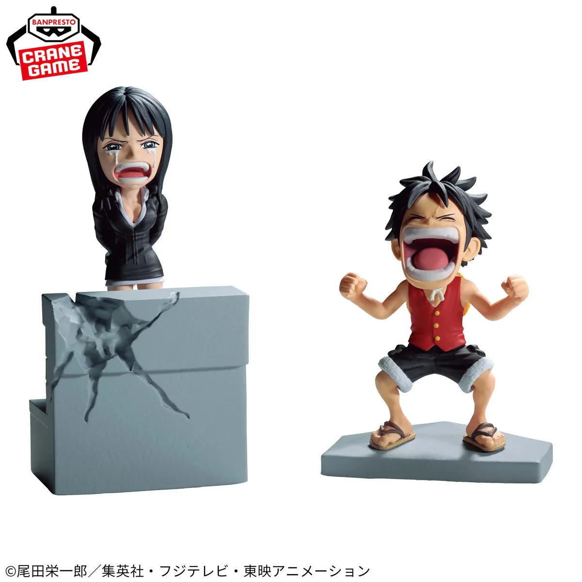 ONE PIECE World Collectable Figure (WCF) LOG STORIES - Monkey D. Luffy & Nico Robin