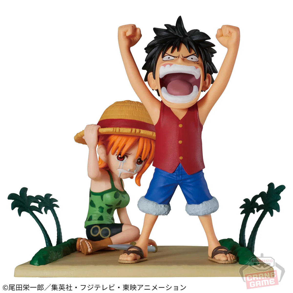 ONE PIECE World Collectable Figure (WCF) LOG STORIES - MONKEY D. LUFFY & NAMI - "OF COURSE!!!!!"