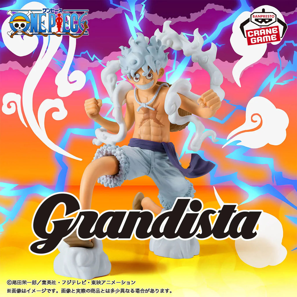 ONE PIECE - GRANDISTA Figure - MONKEY D. LUFFY GEAR 5