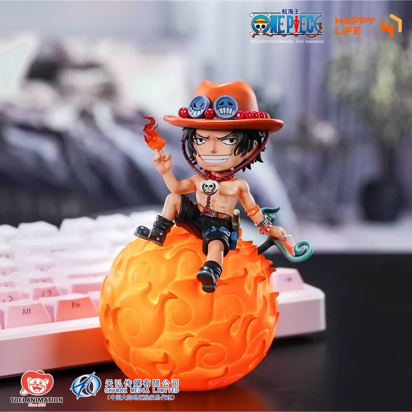 ONE PIECE - Devil Fruit Figure Lamp - ACE