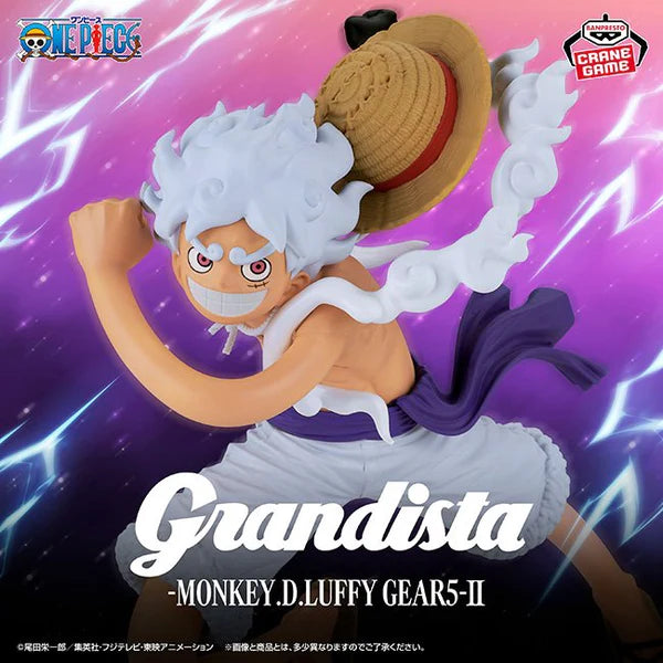 ONE PIECE - GRANDISTA Figure - MONKEY D. LUFFY GEAR 5 II