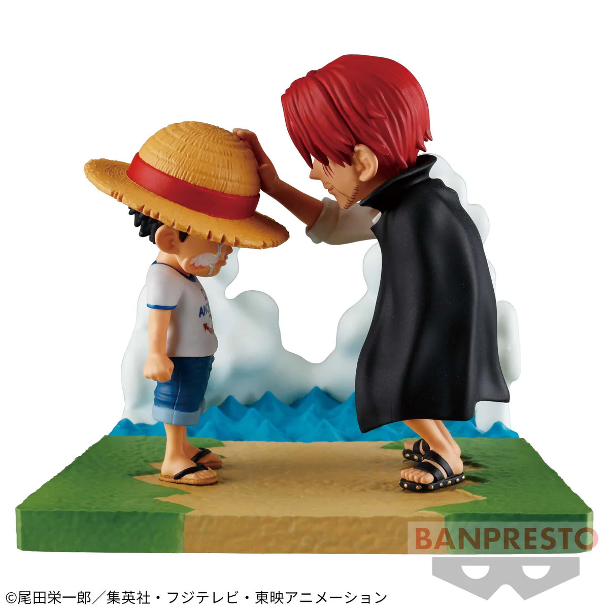 ONE PIECE World Collectable Figure (WCF) LOG STORIES - MONKEY D. LUFFY & SHANKS